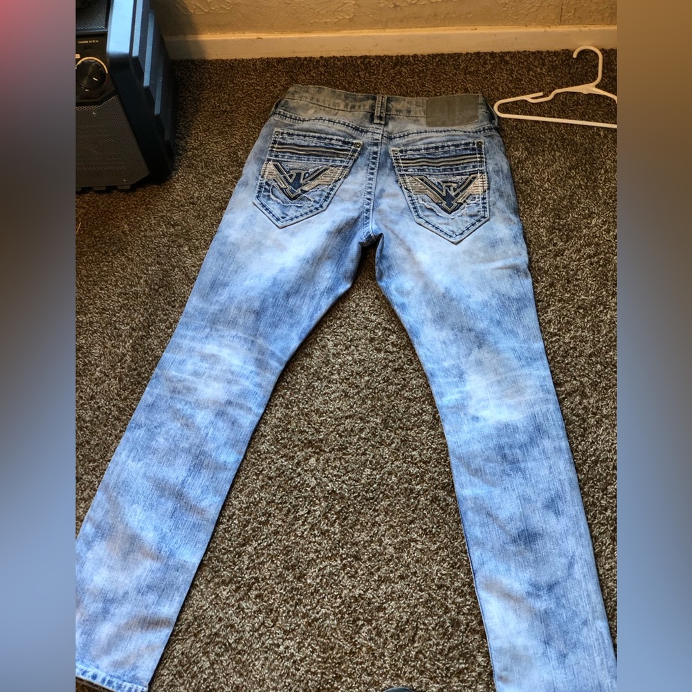 American fighter jeans